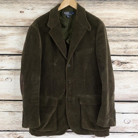 polo corduroy blazer